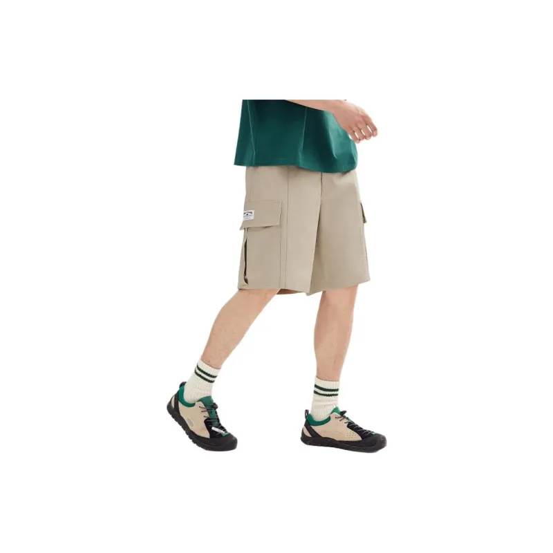 PEACEBIRD Cargo Shorts Men's Khaki-3