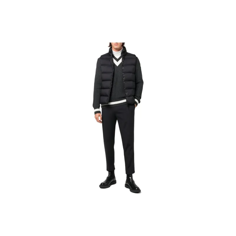 Moncler Sweaters Men Gray-1