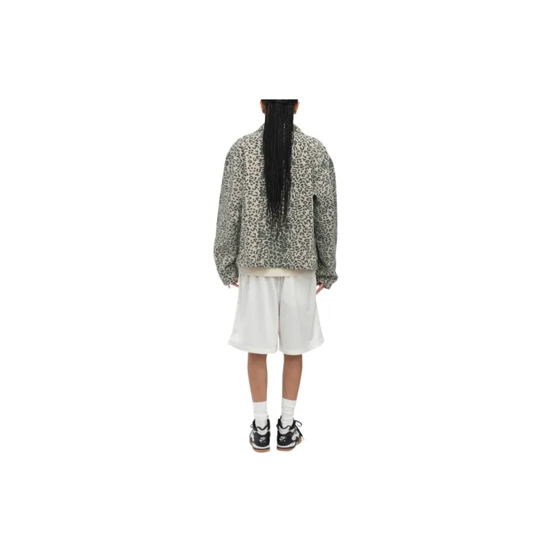 Stussy Leopard Mesh Zip Jacket-9