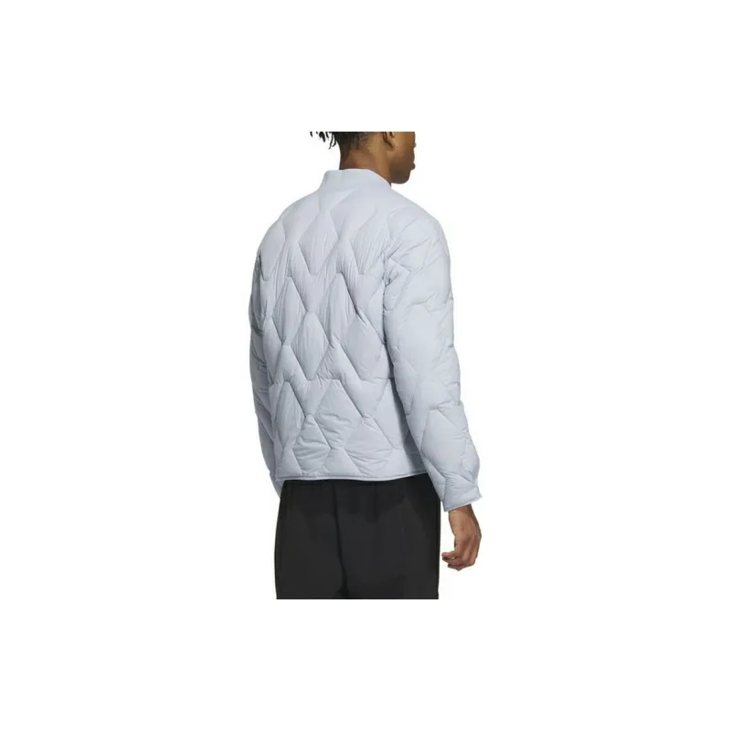 Adidas Down Jackets Men Light Gray-2