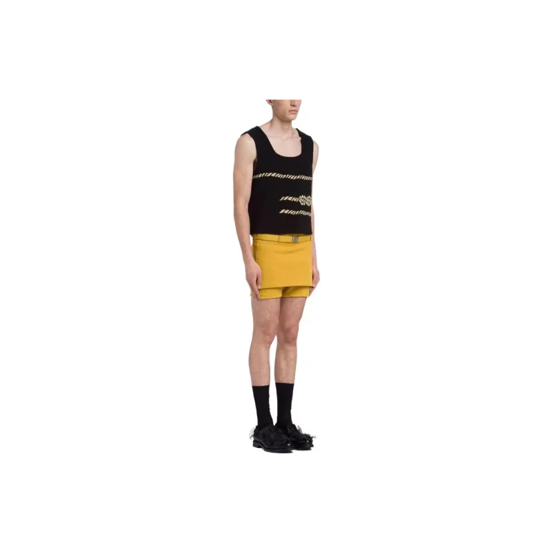 PRADA Tank Tops Men Black-3