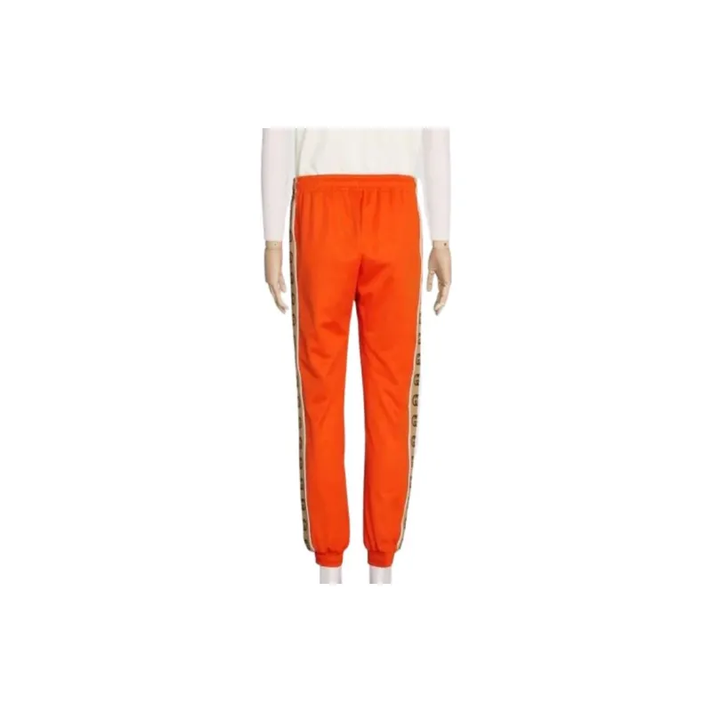 GUCCI Sports Pants Men's Orange-2