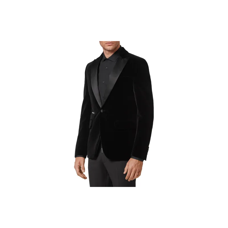 PHILIPP PLEIN Skull-detail Dinner Jacket-2