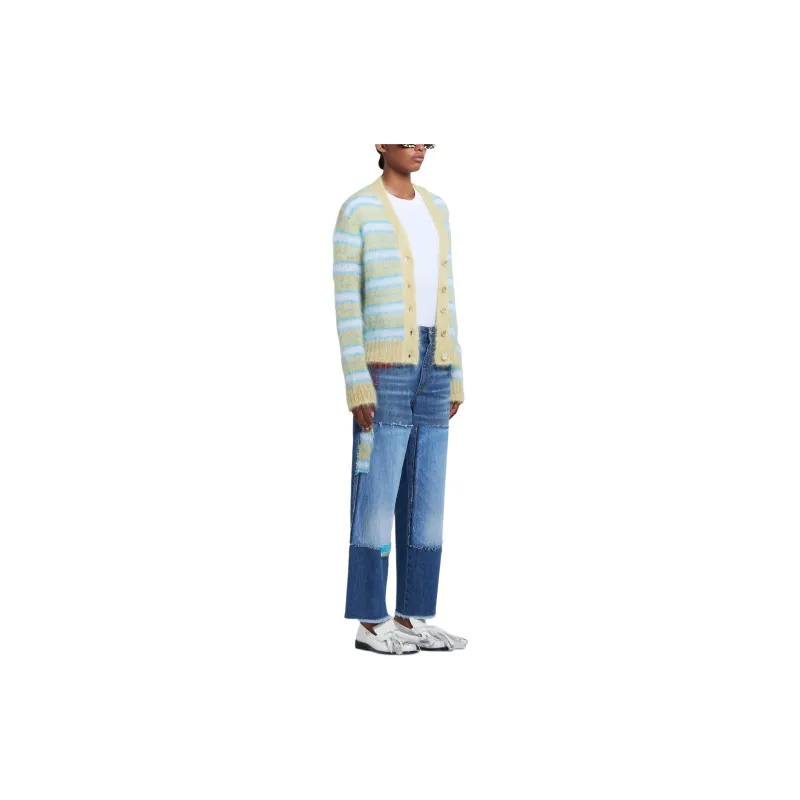 MARNI Striped Cardigan-3