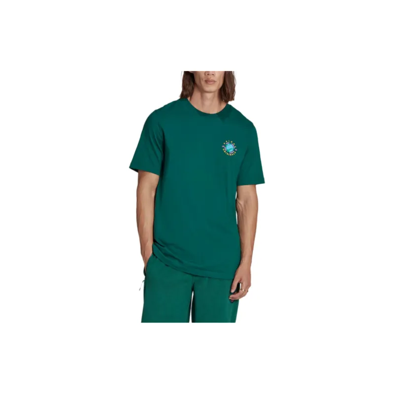Adidas Originals T Shirt Men's Green-3