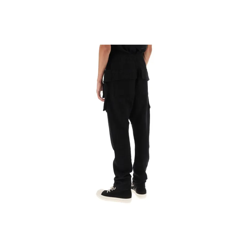 Rick Owens DRKSHDW Cargo Pants Men's Black-2