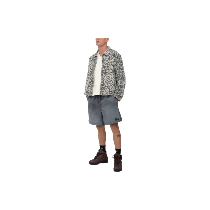 Stussy Leopard Mesh Zip Jacket-10