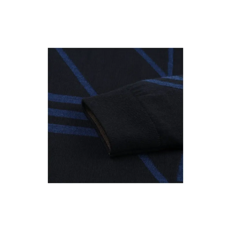 EMPORIO ARMANI Sweaters Men Navy Blue-3