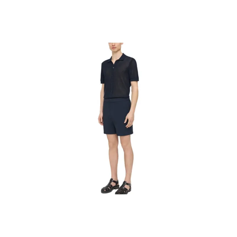THEORY Textured Short sleeve Cardigan-3