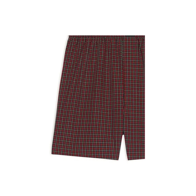 Balenciaga Casual Shorts Regular Fit Men's Red-4