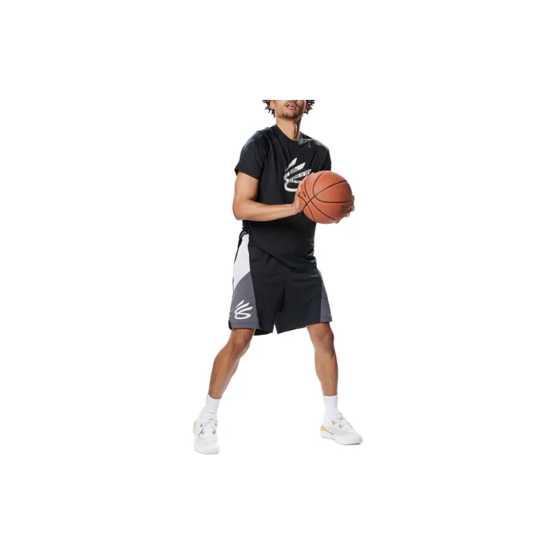 Under Armour Raglan Sleeve T Shirt Men's Black-3