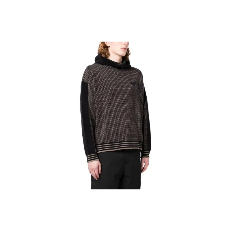 EMPORIO ARMANI Sweaters Men Brown-3