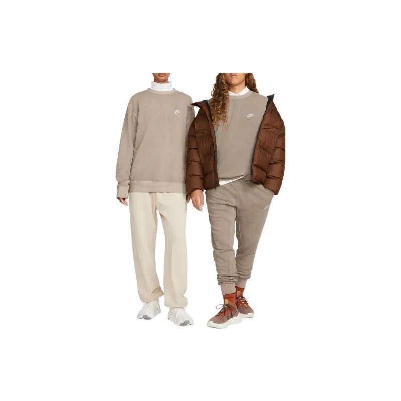 Nike Club Fleece+ Sweatshirt Unisex Khaki-1