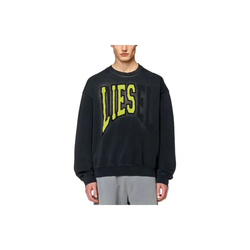 DIESEL SS24 Sweatshirt Men's Black-1