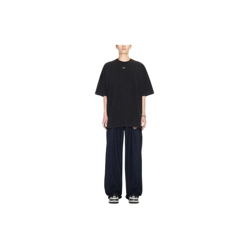 OFF WHITE Graphic print Cotton T shirt-2