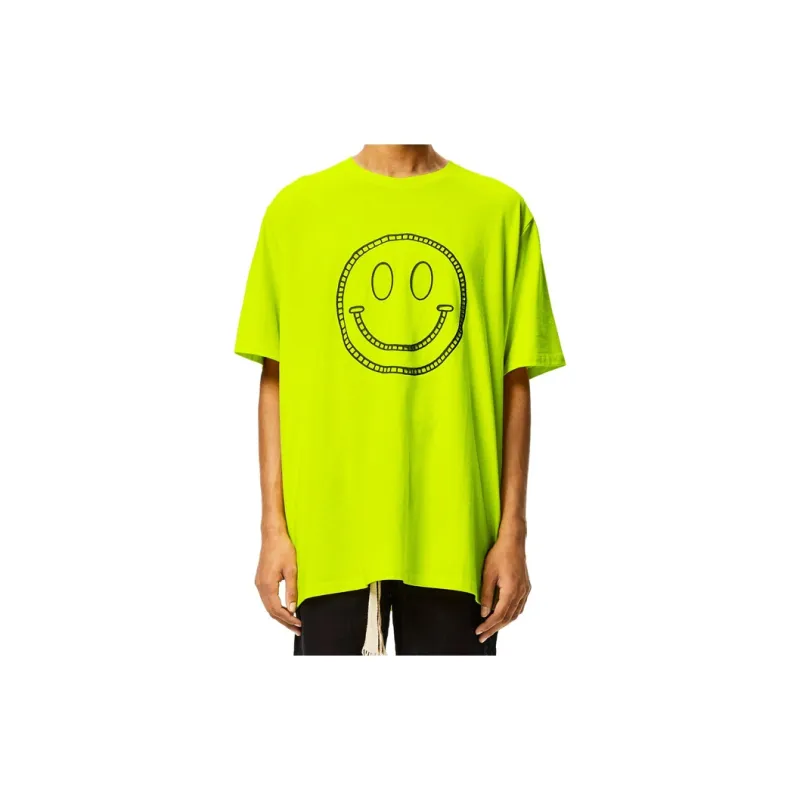 LOEWE T Shirts Unisex Neon Yellow-3