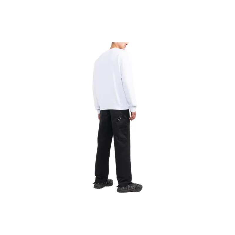 Moncler Logo embroidered Cotton Sweatshirt-2