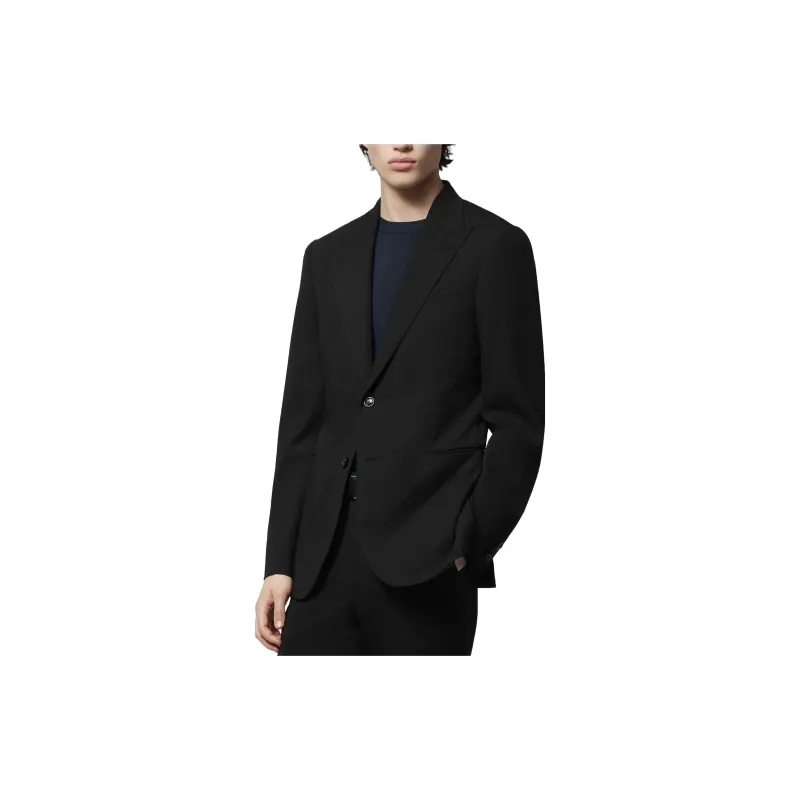 LOUIS VUITTON Single-Breasted Wool Blend Pont Neuf Suit-3
