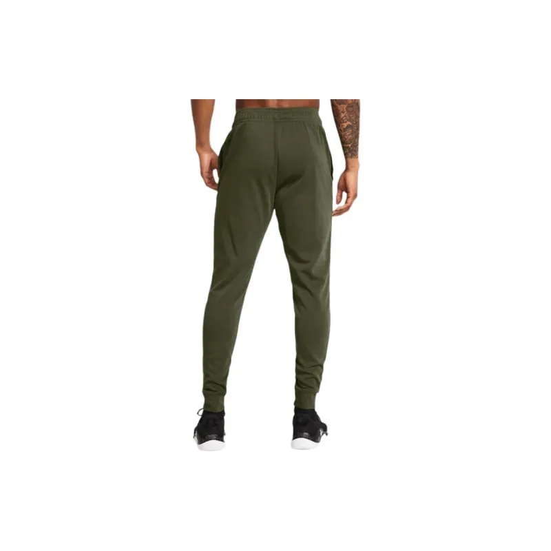 Under Armour UA Rival Terry Knitted Sweatpants Men's Olive-3