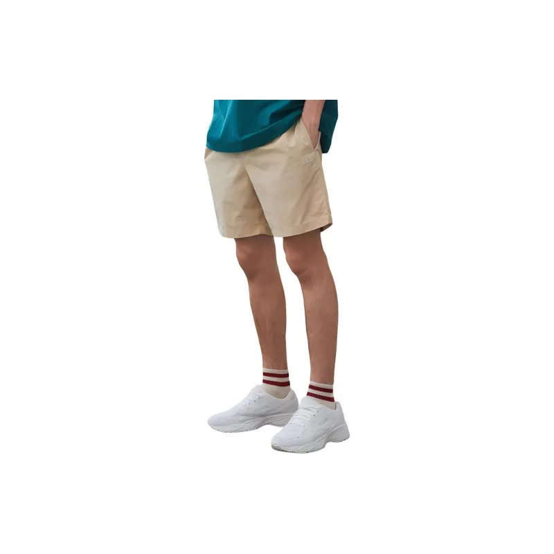FILA Casual Shorts Unisex Beige Yellow-3