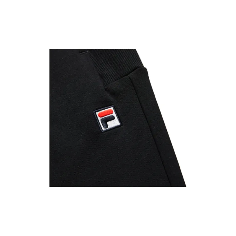 FILA Knitted Sweatpants Men Jet Black-4
