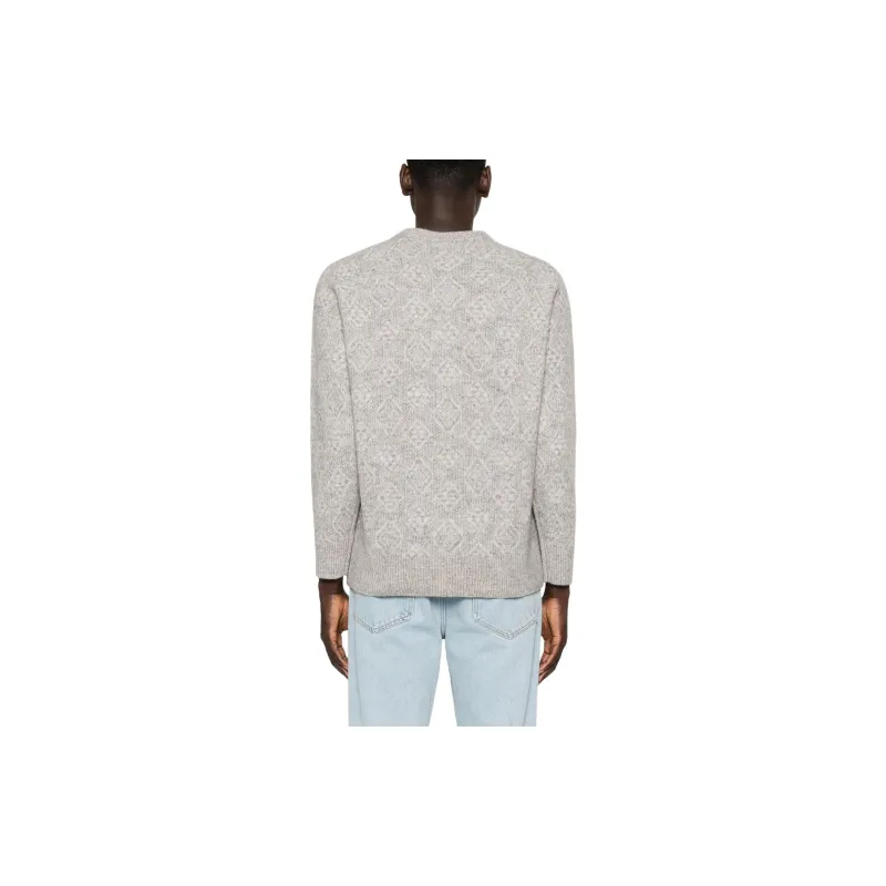 Brunello Cucinelli Patterned Crewneck Jumper-2