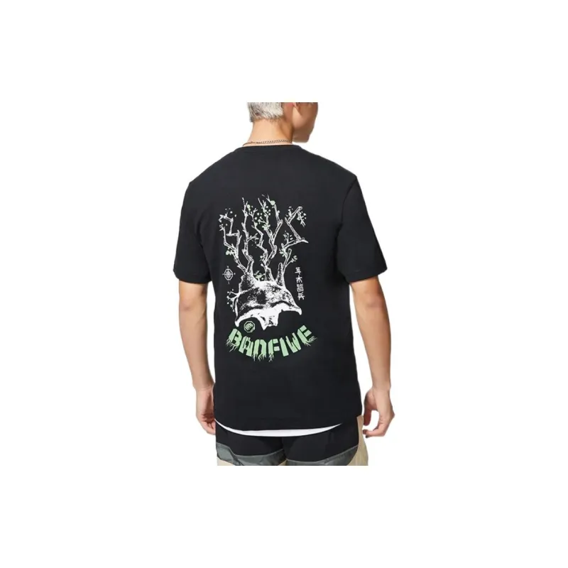LINING T Shirts Men Black-4