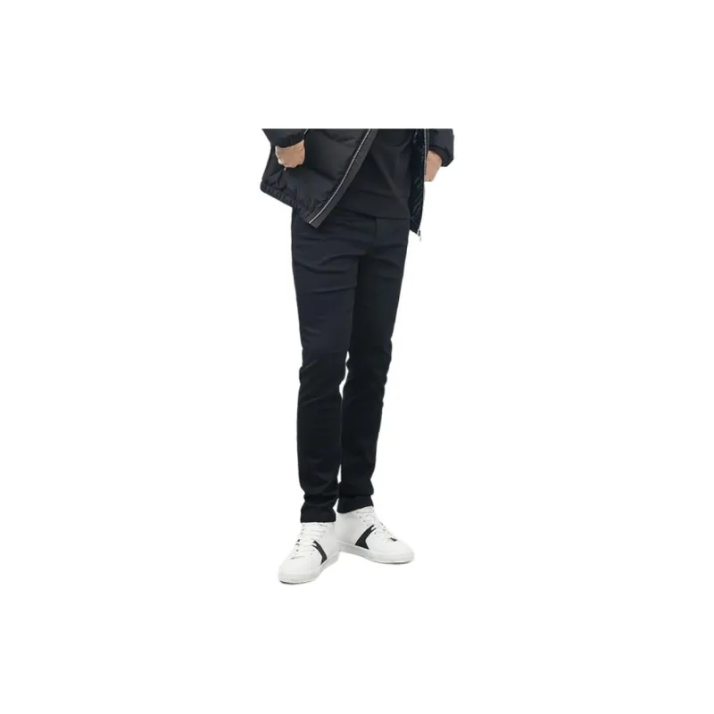 DEGAIA Casual Pants Men's Black-2