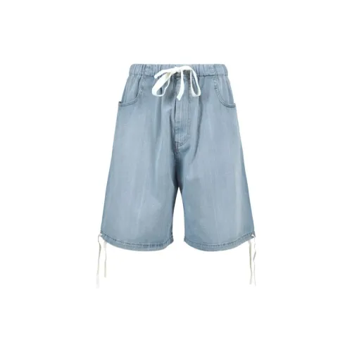 GUCCI Denim Shorts Men Light Blue