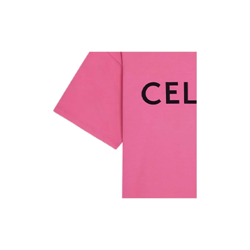 CELINE T Shirts Men Pink-4