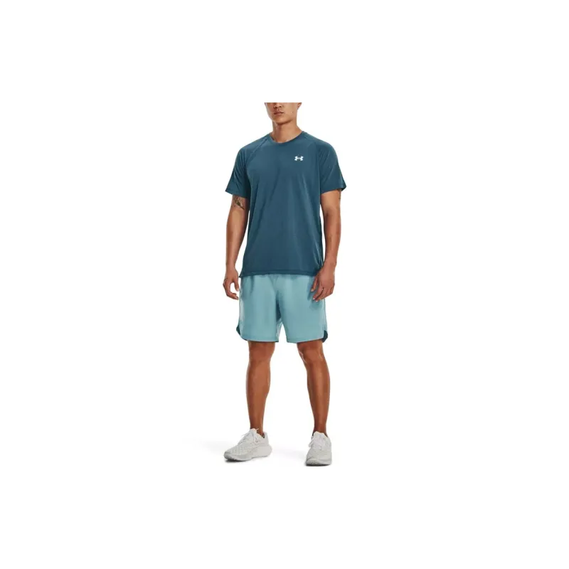 Under Armour UA STREAKER TEE T Shirt Men's Blue-4