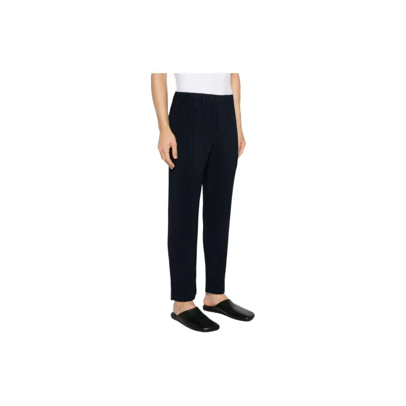 Homme Plissé Issey Miyake Basic Slim fit Trousers-3