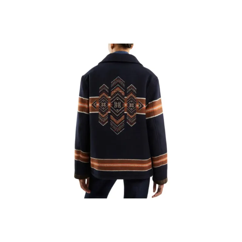 FAY 4 Ganci Yateh Logo Patch Cardigan-2