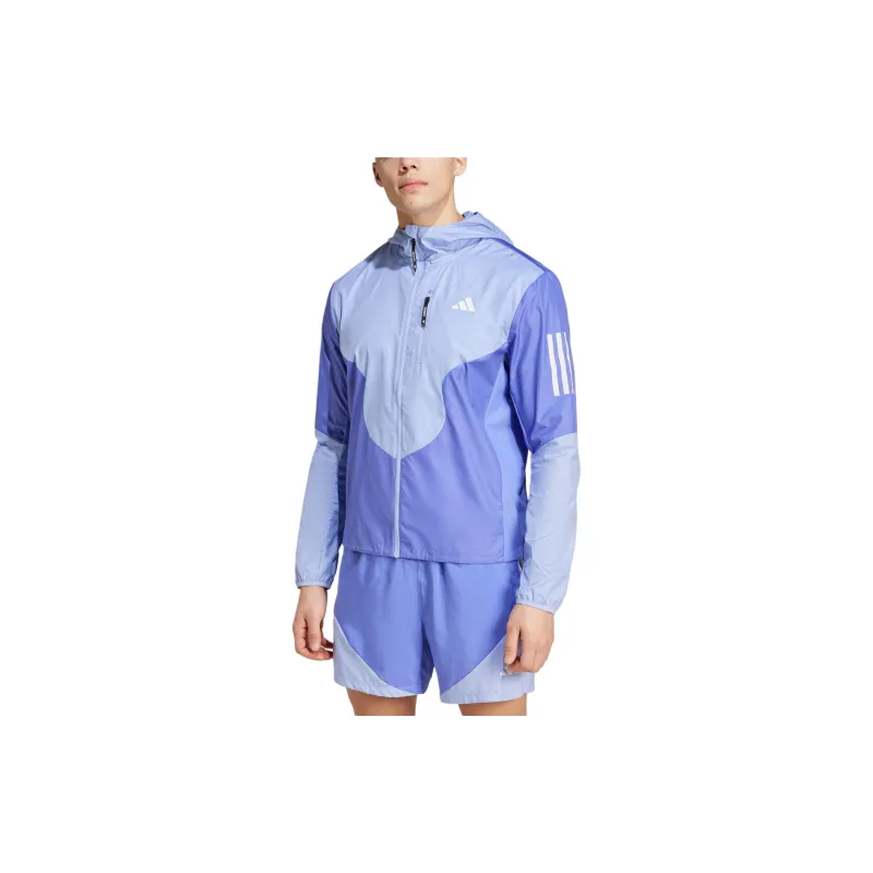 Adidas Free Shipping With AdiClub Own The Run Aeroready Jacket-3