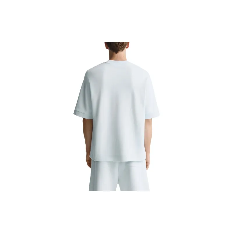 ZARA T-Shirt Men's Light Sky Blue-4
