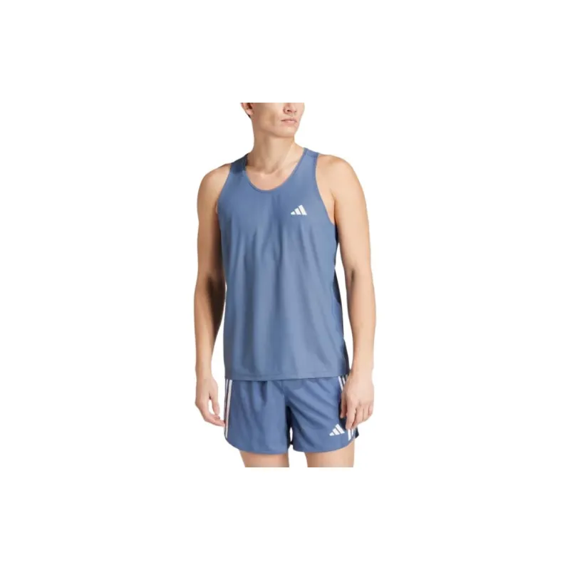 Adidas Tank Tops Men Blue-1