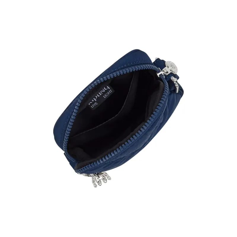 Kipling Nylon Cell Phone Pouch Regular Unisex Air Blue-2