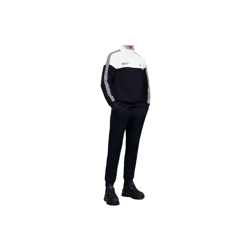 Biyin Leufen Casual Pants Men's Black-4