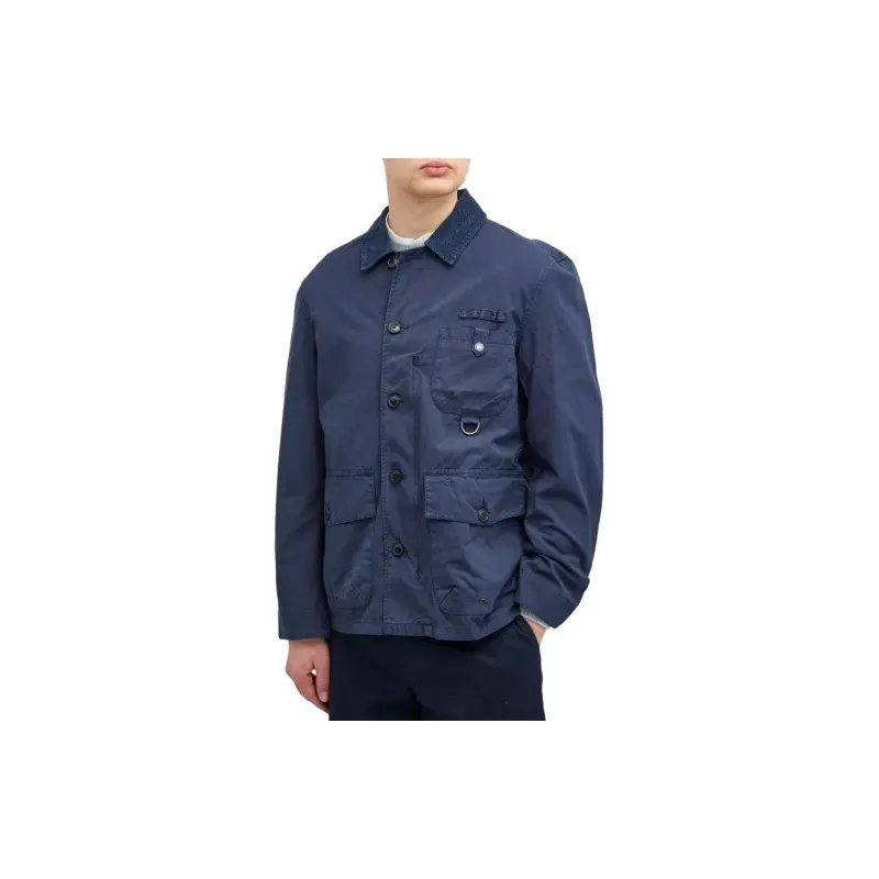 BARBOUR Pocket Detailed Military Shirt Jacket-2