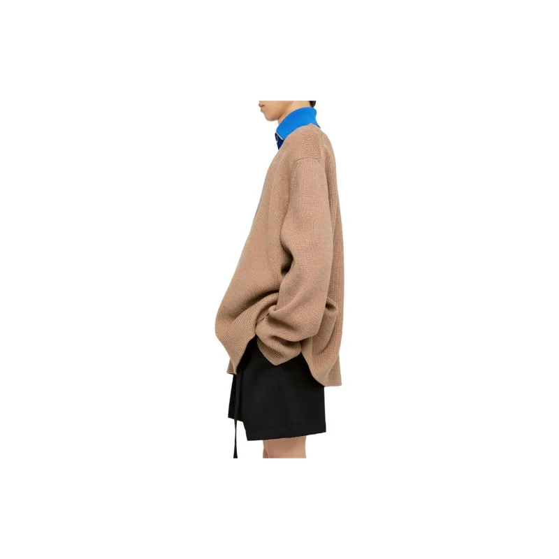 JIL SANDER Drop Shoulder Layered Jumper-4