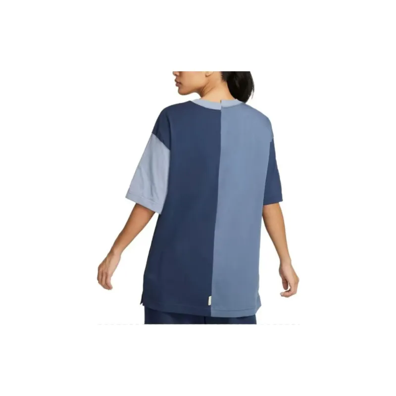 Nike Casual Sportswear Unisex Set Blue Top+Black Shorts-2