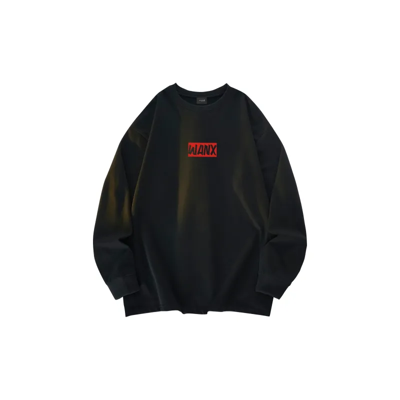WANX Long Sleeved T Shirts Unisex-1