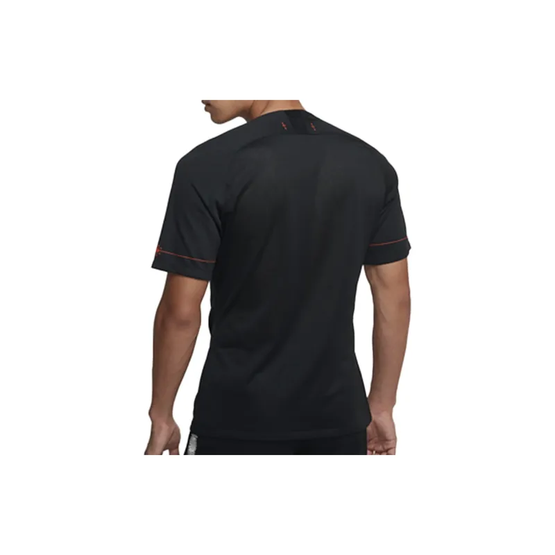 Nike T Shirts Men Black-3
