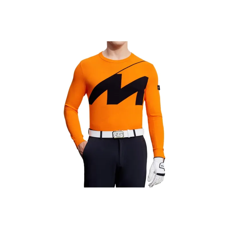 FILA Sweater Men's Fiery Orange-3