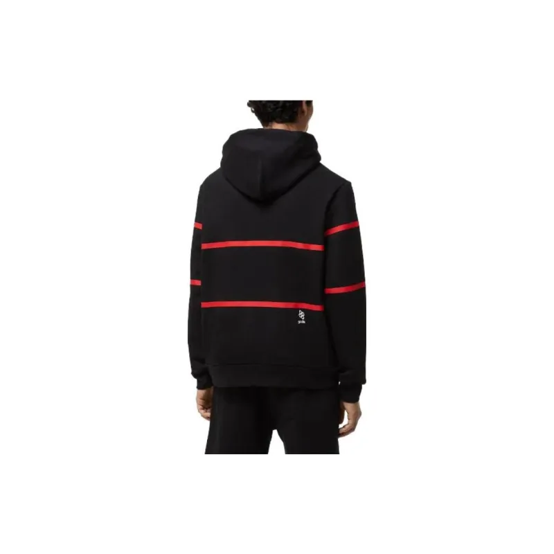 GCDS Logo Printed Drawstring Hoodie-2