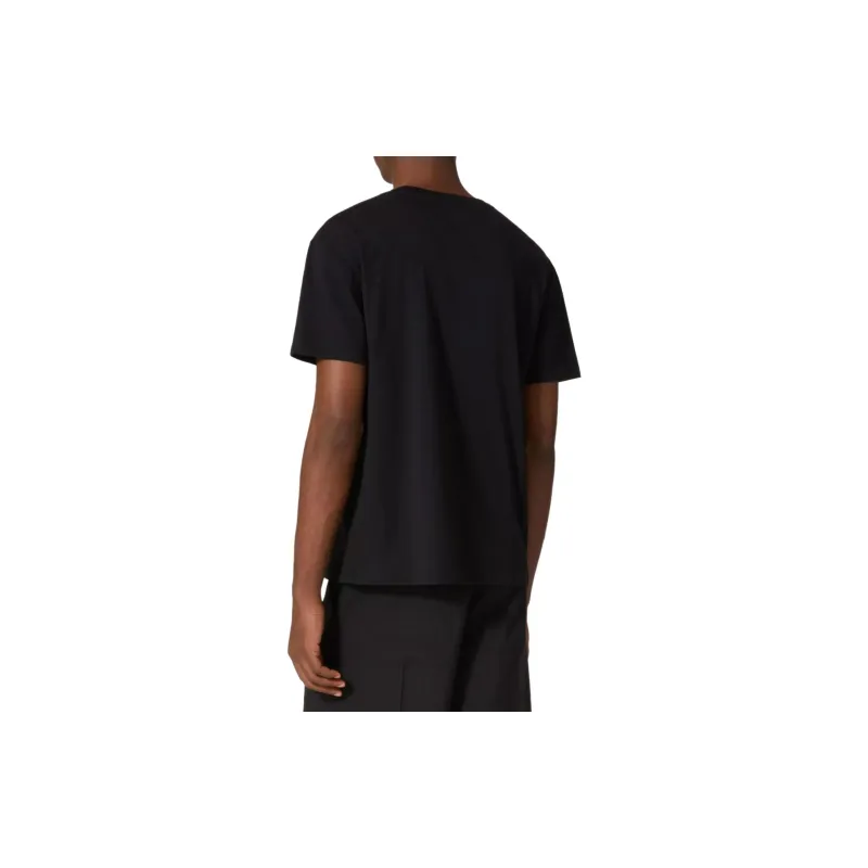 Valentino Flower Portrait Print Crewneck T Shirt-5