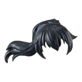 BANDAI 30MS Hairstyle Accessories Vol.11 All 4 Types Ponytail 3 Black & 1 Model Accessories