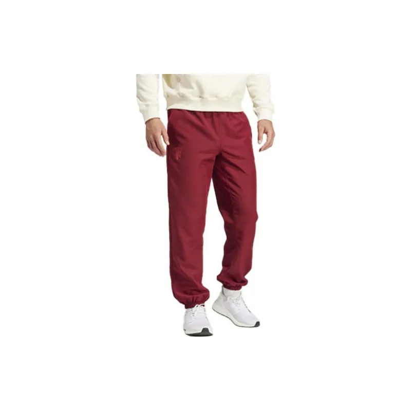 Adidas Sports Pants Men Dark Red-5