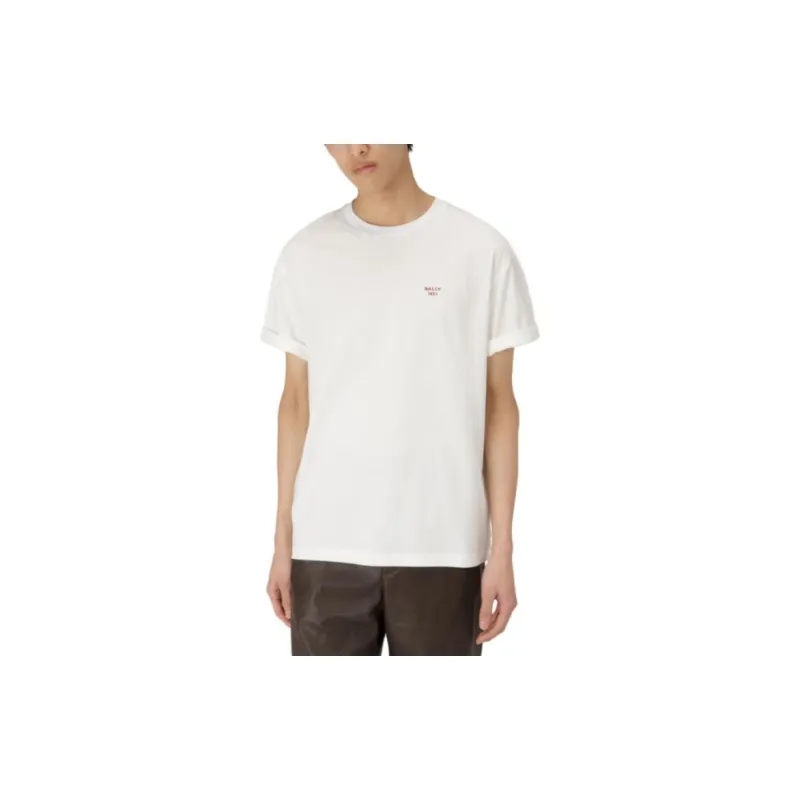 BALLY T Shirts Men White-2