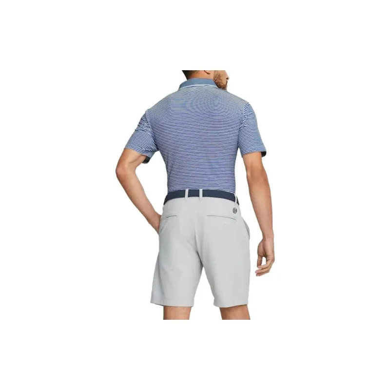 PUMA T7 Polo Shirts Men Lake Blue-4